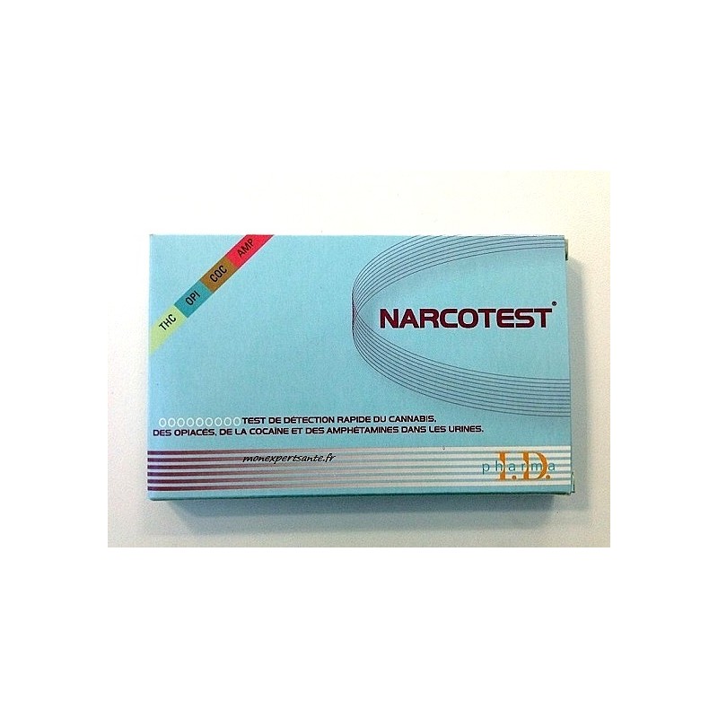 NARCOTEST TEST URINAIRE DETECTION CANNABIS BT1 en pharmacie en ligne