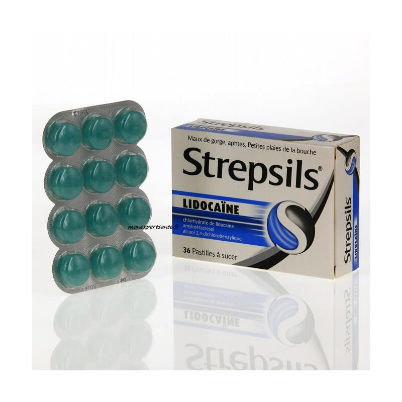 Strepsils Lidocaine - Médicament Maux de gorge - Pharmacie