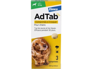 ADTAB 450 MG CHIEN 11kg - 22kg  3cps