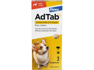 ADTAB 225 MG CHIEN 5,5kg - 11kg  3cps