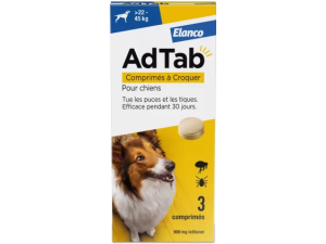 ADTAB 900 MG CHIEN 22kg - 45kg  3cps