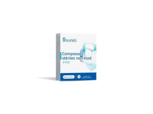 SOINEO COMPRESSE STERILES NON TISSE 7,5x7,5cm BTE 10