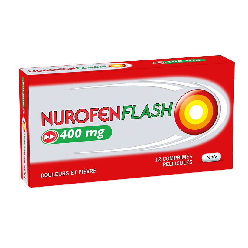 nurofen,nurofenflash,anti inflammatoire,AINS,fièvre,maux de tête,états grippaux,douleur dentaires,courbatures,règles douloureuses