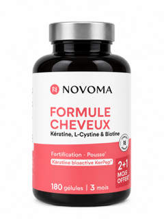 novoma,ongles cassant,formule cheveux,Novoma cheveux,complément cheveux,chute de cheveux,pousse des cheveux,fortifier les cheveux,complément alimentaire cheveux,vitamines cheveux,renforcement capillaire,cheveux fins,cheveux cassants,complément naturel pour la pousse des cheveux,solution chute de cheveux naturelle,comment renforcer ses cheveux naturellement,vitamines pour cheveux fragiles