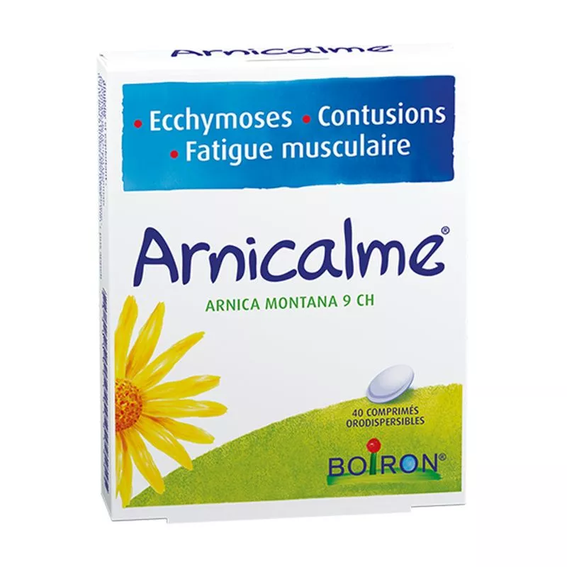 fatigue musculaire,boiron,choc coup,enfant adulte,bleu bosse,contusion,arnica montana,ecchymose,médicament homéopathique