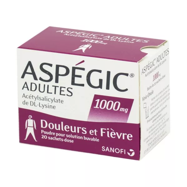 douleurs et fièvre,état grippal,douleur musculaire,aspirine,acide acétylsalicylique,maux de tête