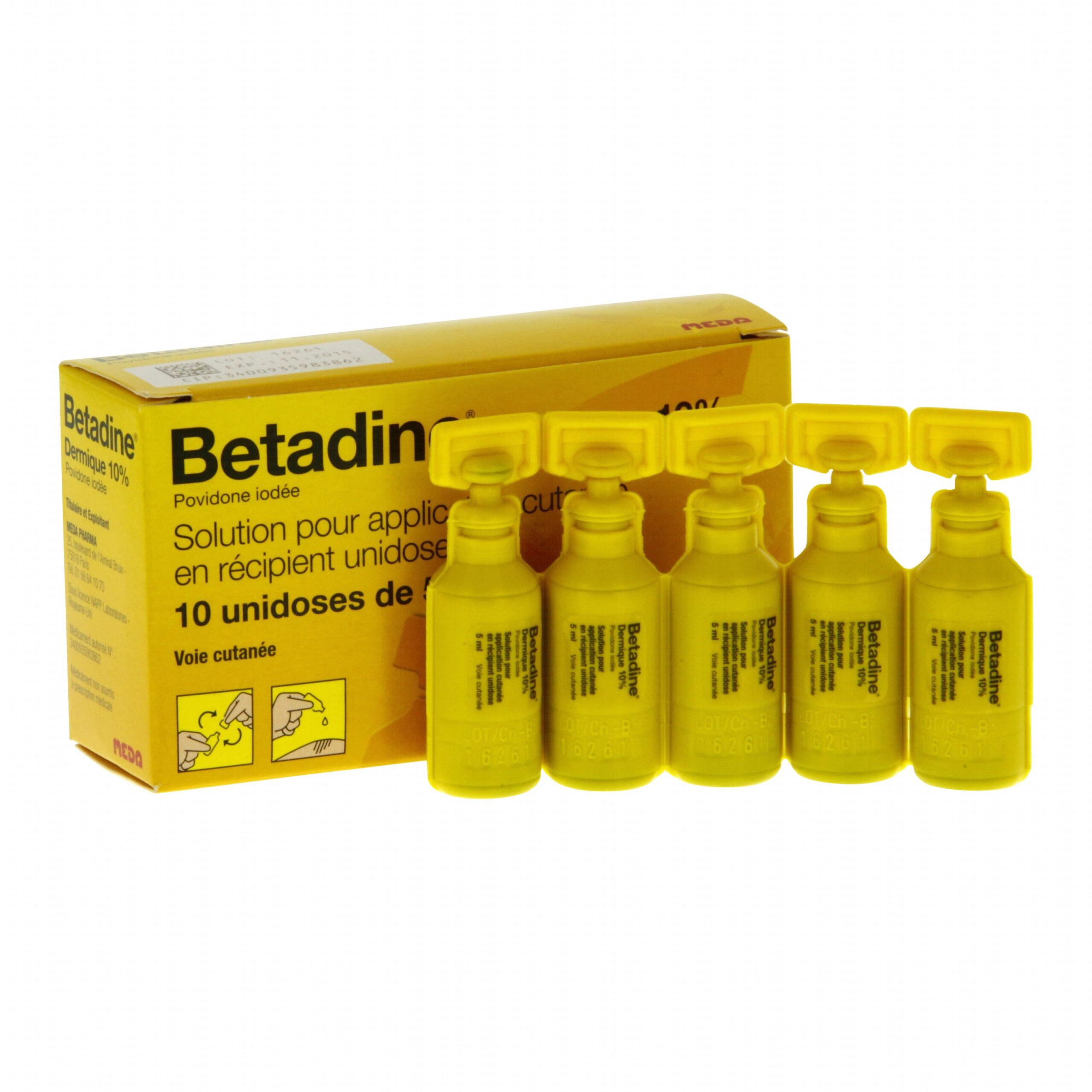 antiseptique,unidoses,désinfection,bétadine