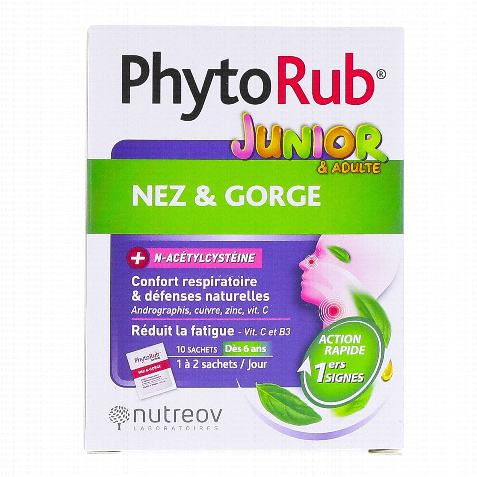 phytorub junior,nez gorge,confort respiratoire,complément respiratoire,défense immunitaire,ORL,fatigue rhume enfant,andrographis zinc vitamine C