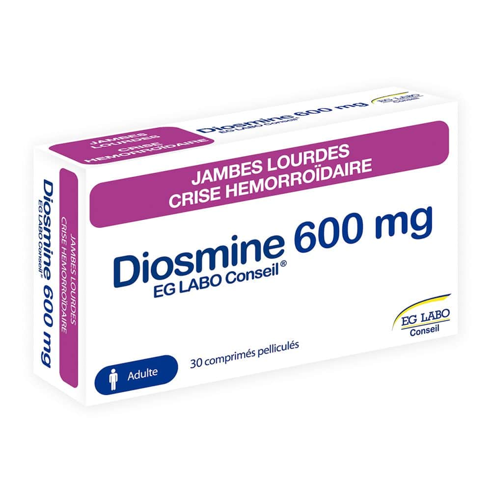 diosmine,comprimé,veinotonique,circulation veineuse,hémorroide
