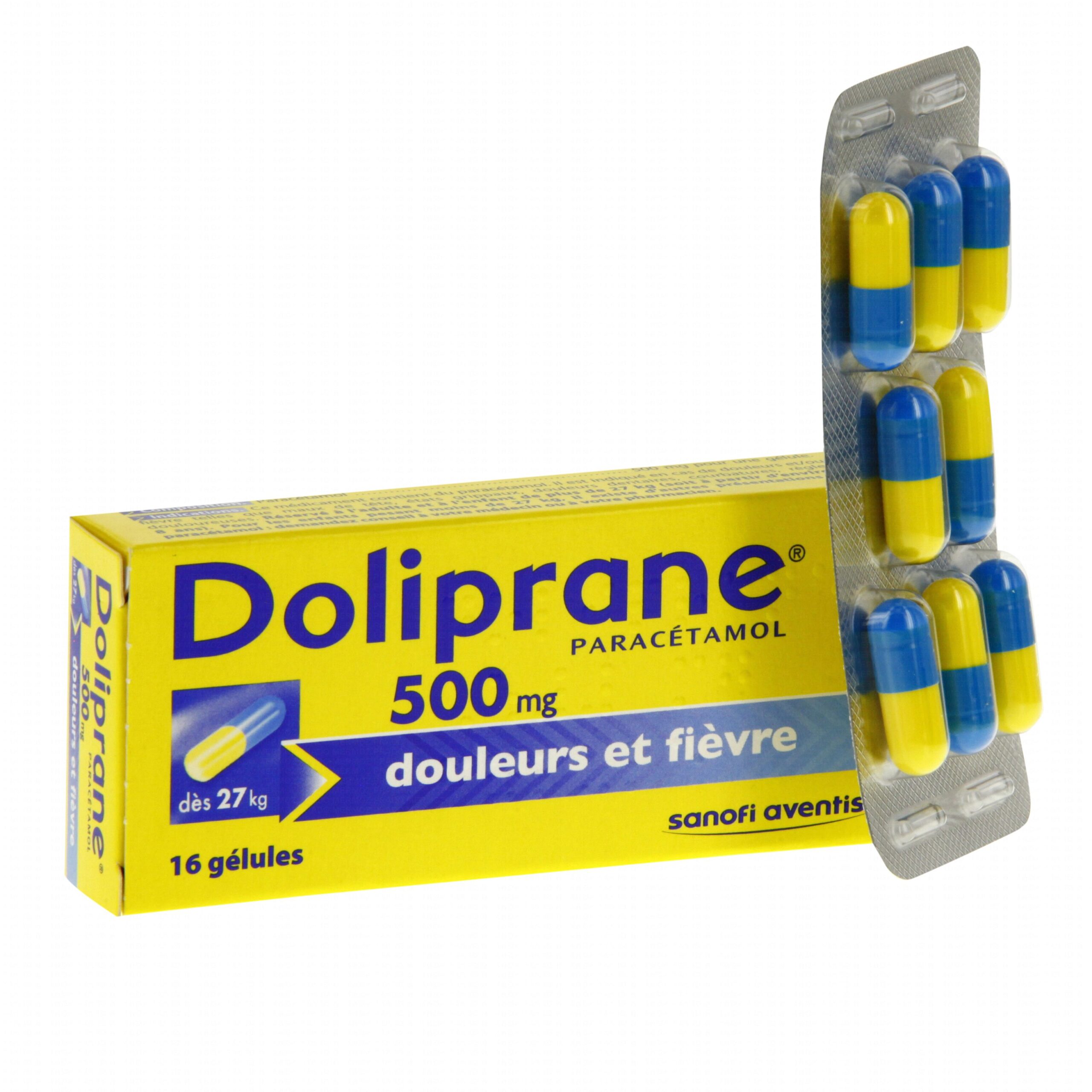 douleurs,fièvre,gélules,maux de tête
