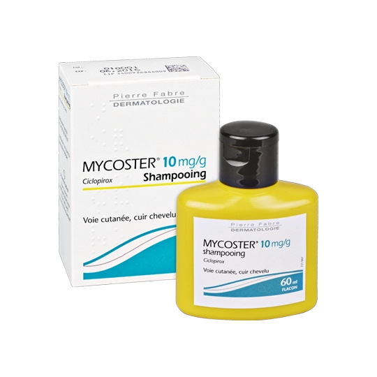 ciclopirox,antifongique capillaire,dermatite séborrhéique,shampooing mycose cuir chevelu