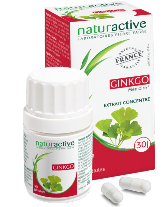 naturactive,mémoire,ginkgo,phytothérapie