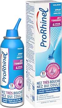 spray nez,prorhinel,nez congestionné,spray nasal,rhume,rhinites,rhinopharyngite,déboucher le nez