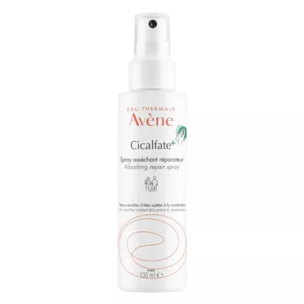 Avène Cicalfate Lotion Asséchante Réparatrice,zones humides irritées,réparation cutanée,peau irritée,nourrisson,rougeurs du siège bébé,varicelle,peau suintante