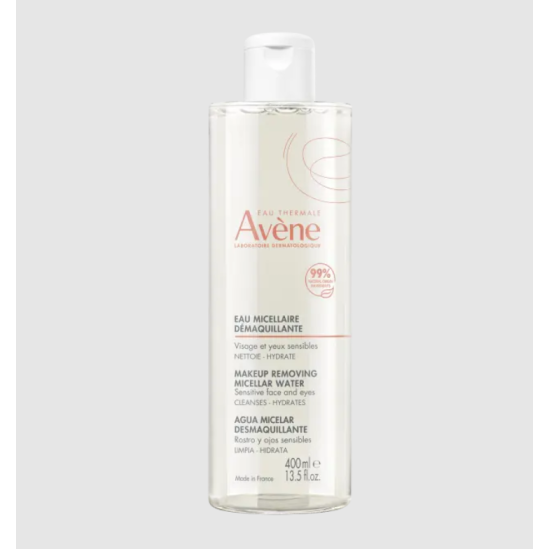 Avène Eau Micellaire Démaquillante,démaquillant peau sensible,visage et yeux,sans rinçage,nettoyant anti-pollution