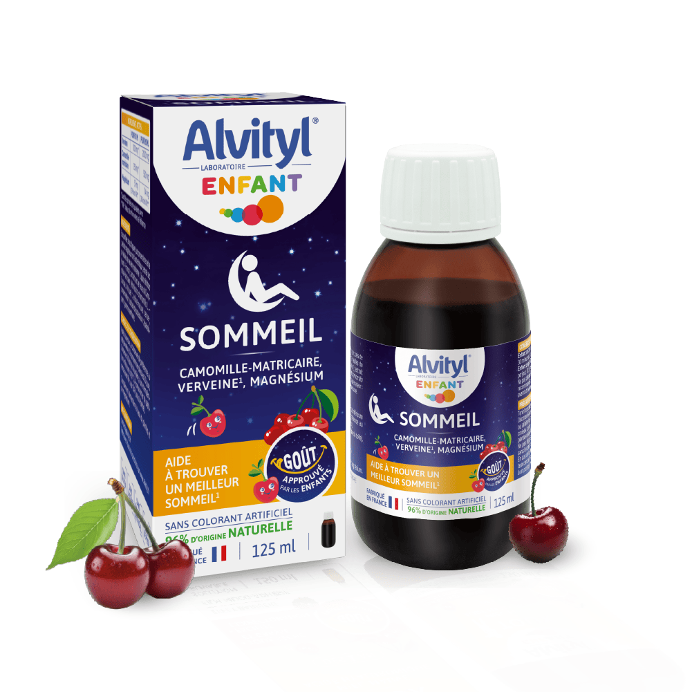 Alvityl Sommeil Solution Buvable,mélatonine enfant/adulte,aide à l'endormissement,trouble de l'endormissement,sommeil réparateur