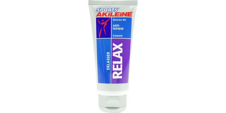 Akileïne Sports Relax,gel de massage sportif,gel récupération musculaire,gel anti-fatigue musculaire,récupération après effort,gel courbatures,fatigue musculaire